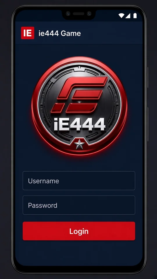 ie444 Game login screen India
