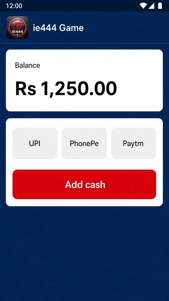 ie444 Game ie444 Game INR UPI wallet